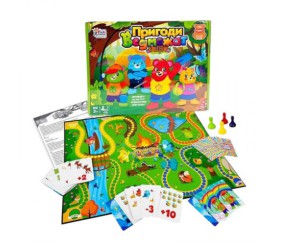 Настільна гра "Пригоди Ведмежат", у коробці