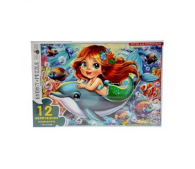Гра-пазл 12 Русалонька