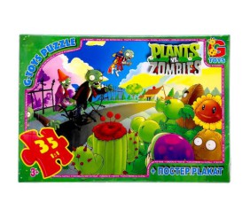 Пазли із серії "Рослини проти Зомбі", 35 ел