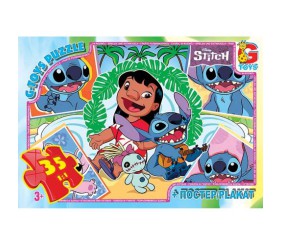 Пазли із серії "Stitch / Стіч", 35 ел