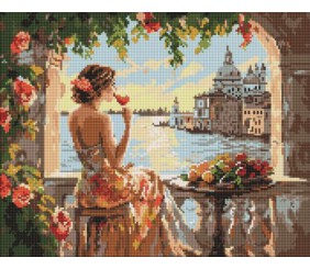 Алмазна мозаїка - "Літні мрії" ©art_selena_ua, 40х50см