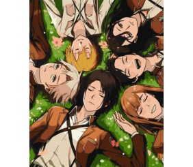 Картина за номерами - Відпочинок на природі 40х50 см.