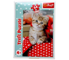 Пазли "Тваринки. Котик" 54 ел