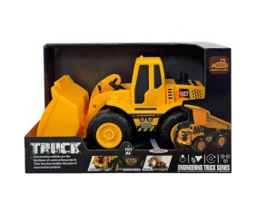 Машина будтехніка,батар.,свiтло,звук,у короб.19,5*11,5*10 см.