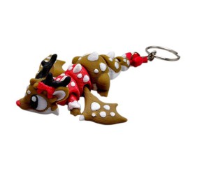 Брелок "Дракончик Олень" (3d друк)