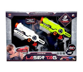 Бластери, бойвий набір 2в1 (ЗЕЛЕНИЙ+БІЛИЙ)