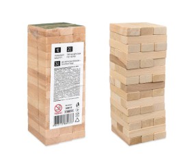 Настільна гра "Джанга" 45 брусків українською мовою