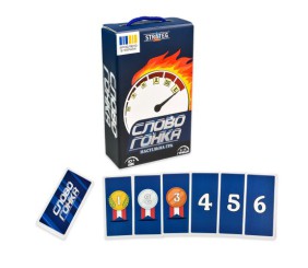 Настільна гра "Словогонка" українською мовою