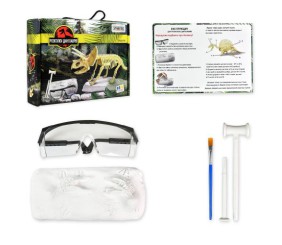 Набір для творчості "Розкопки динозаврів. Трицератопс" (укр)