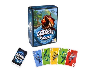 Настільна гра "Скажена рибалка" (укр)