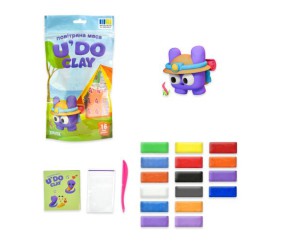 Набір для творчості "UʼDO Clay 16 шт"