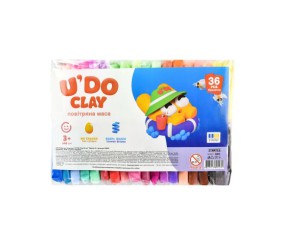 Набір для творчості "UʼDO Clay" 36 кольорів по 6г