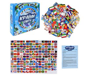 Настільна гра "Країни світу" (укр)