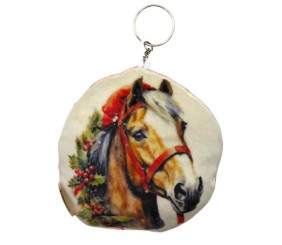 Плюшевий брелок "Новорічний скакун"