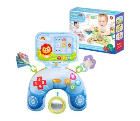 Дитяча подушка в коробці (блакитна)