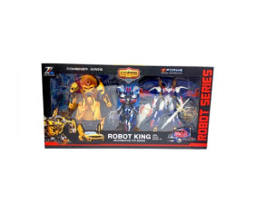 Набір трансформерів 2 трансформери, зброя, аксесуари, в коробці