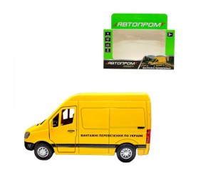 Машина АВТОПРОМ MERCEDES SPRINTER (ЖОВТИЙ)