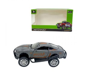 МАШИНА АВТОПРОМ 1:32 ВСЮДИХІД MUSTANG COBRA (СІРИЙ)