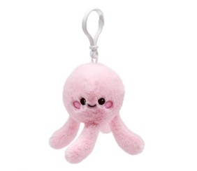 Іграшка-брелок мʼяконабивна "Рожева медузонька" серія Морські друзі, 9см.