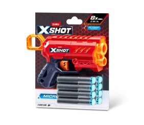 Швидкострільний бластер X-Shot Excel Micro 2.0 Color Card (8 патронів)
