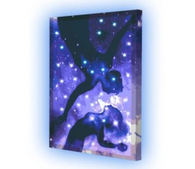 Картина по номерах зі світлодіодною підсвіткою "Сяйво твоєї душі" 40х50 см