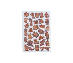 Стікербук за формами Moxy «Dino 1» Dinosaur Expedition