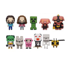 Ігрова фігурка на кліпсі, серії "Minecraft у кіно" S1 (мікс видів)