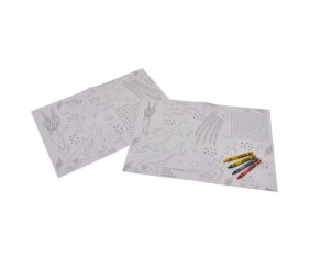 Підложки-розмальовки Crayola “Підводний світ” 2 шт з олівцям