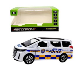 МАШИНА АВТОПРОМ, 1:32 TOYOTA ALPHARD (БІЛА)