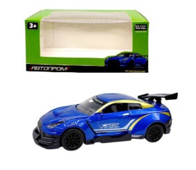 МАШИНА АВТОПРОМ (металева) 1:36 NISSAN GTR-35 (СИНІЙ)