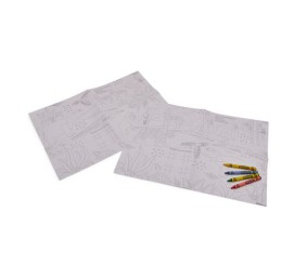Підложки-розмальовки Crayola “Джунглі” 2 шт з олівцями