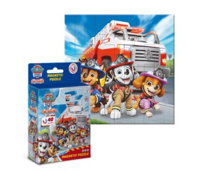 Магнітний пазл на 40 елементів «Пожежні»