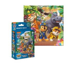 Магнітний пазл на 40 елементів «Джунглі»