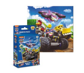 Магнітний пазл на 40 елементів «Колеса»