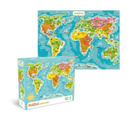Пазл «Мапа світу»