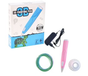 Набір "3D-ручка" в коробці (РОЖЕВА)