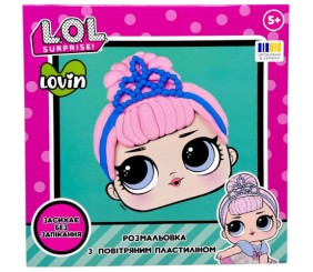 Розмальовка пластиліном "L.O.L. Surprise!" (CRYSTAL QUEEN)