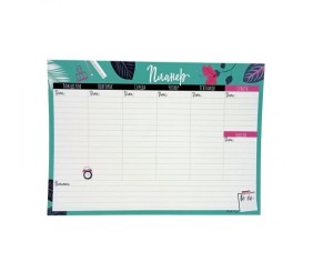 Планер тижневий "Тропічний" 20х14,5 см.