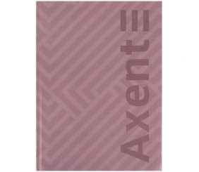 Книга записна А4-, 203*273 мм,96арк., кліт., Pattern, рожева
