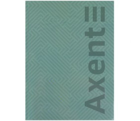 Книга записна А4-, 203*273 мм,96арк., кліт., Pattern, бірюз.
