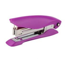 Степлер Ultra пласт., №10, 12 арк., фіолетовий