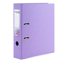 Папка-реєстратор двост. PP 7,5 cм, розібр, Pastelini,бузкова