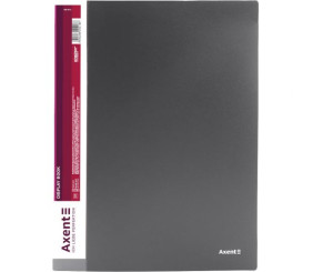 Дисплей-книга 20 файлів, сіра