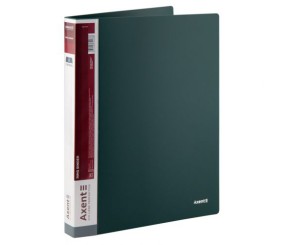 Папка на 2-х кільцях, 25 мм, зелена