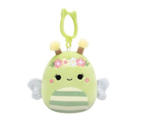 М'яка іграшка на кліпсі Squishmallows – Бджілка Сібіл
