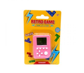 ЕЛЕКТРОННА ГРА RETRO GAME (РОЖЕВИЙ)