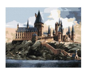 Картина за номерами "Harry Potter: Гоґвортс вдень" 40х50 см