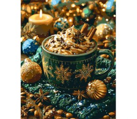 Картина за номерами "Смак зимового затишку" 40х50 см