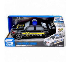 Машина інерційна "Поліція", озвучена, зі світлом (в коробці р.24x12x11 см)