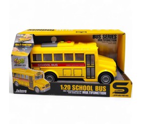 Автобус (інерційний озвучений) зі світлом, в коробці 24,5x13x10,5 см)